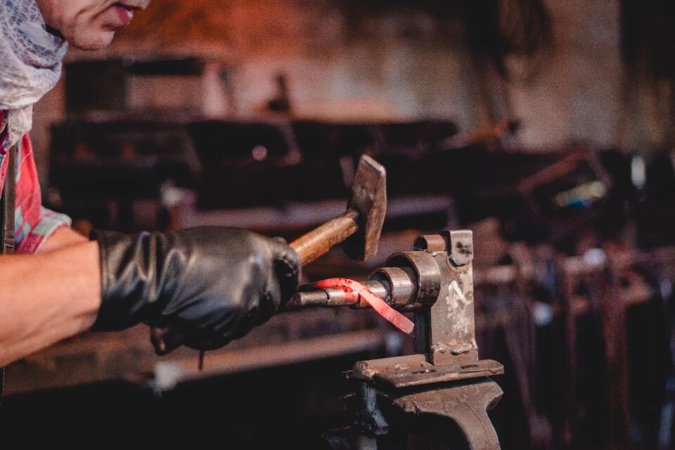 Industry blacksmith handmade