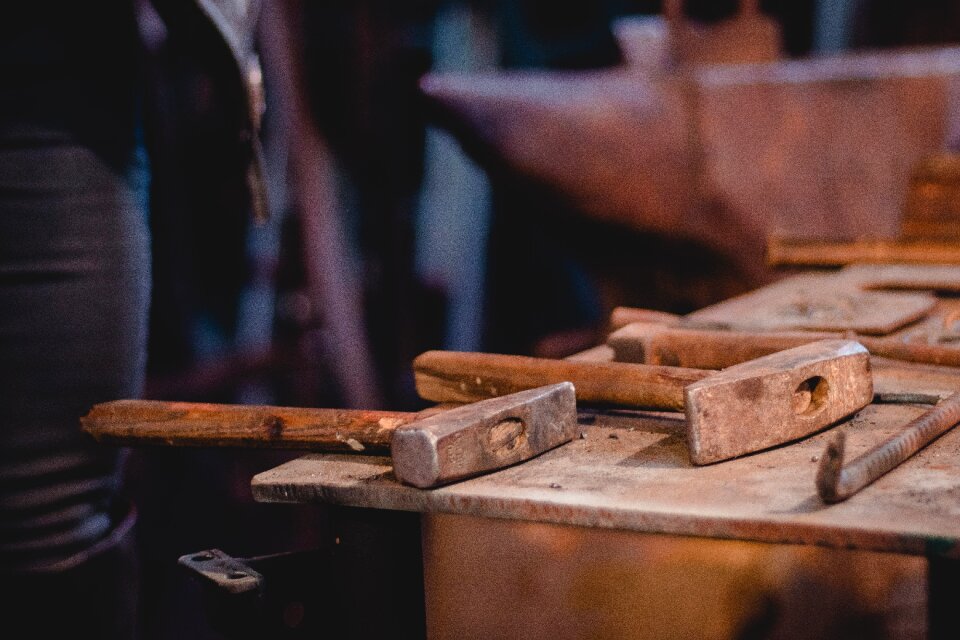 Forge industry rusty