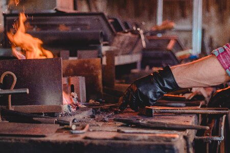 Industry blacksmith handmade photo