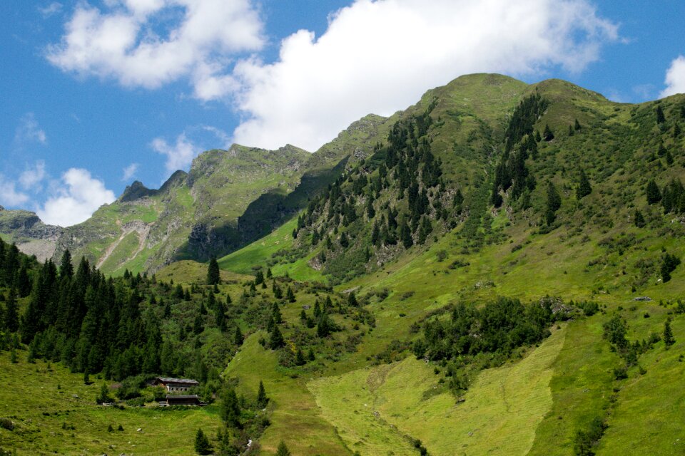 Rock panorama green