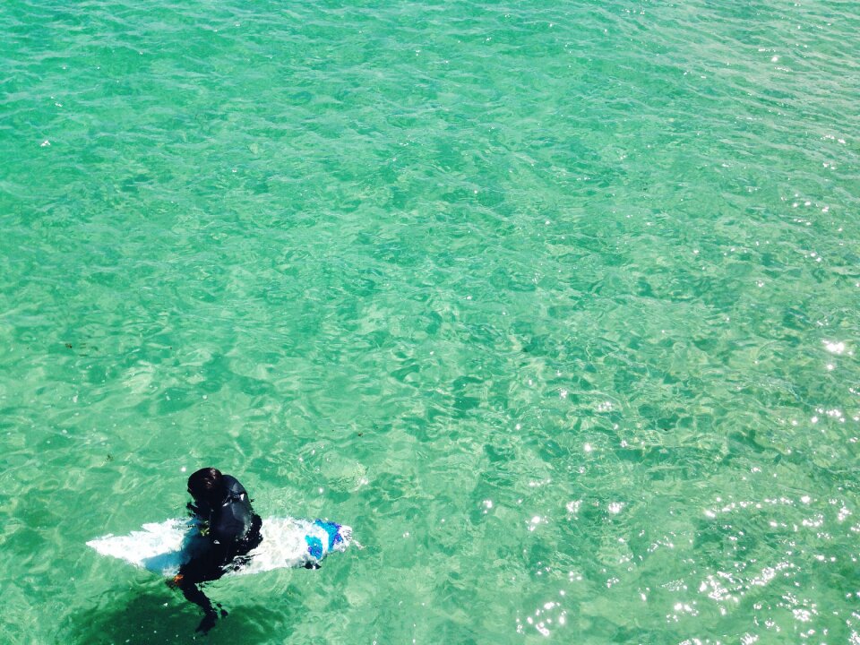 Surfing surfboard wetsuit