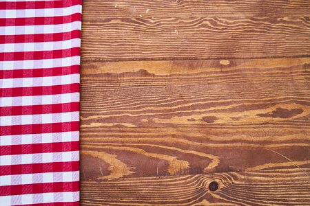 Cover red brown table