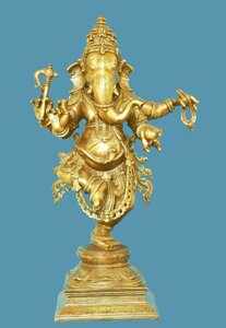 Elephant blue dance blue god