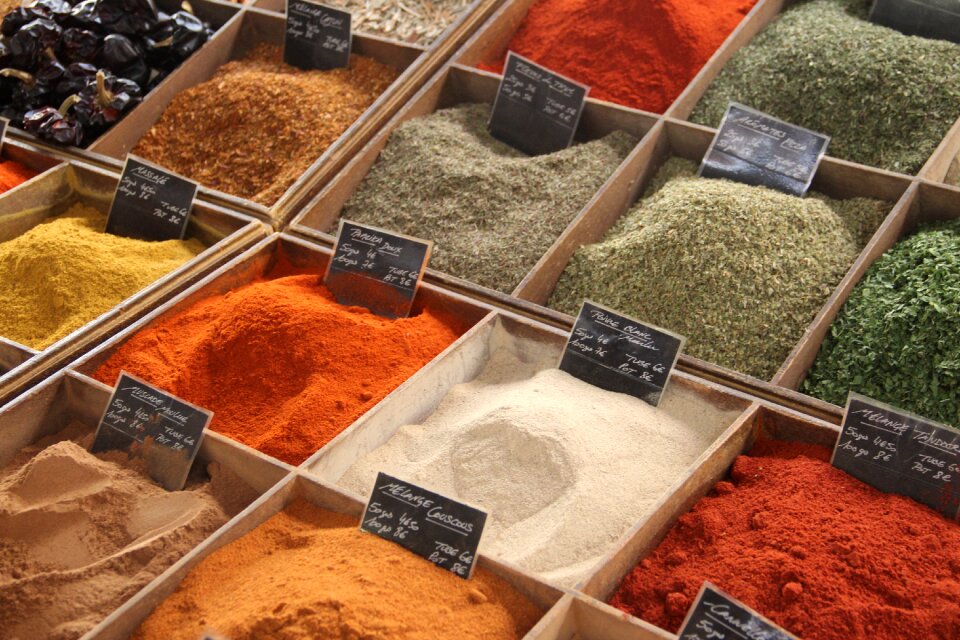 Red seasoning assortment