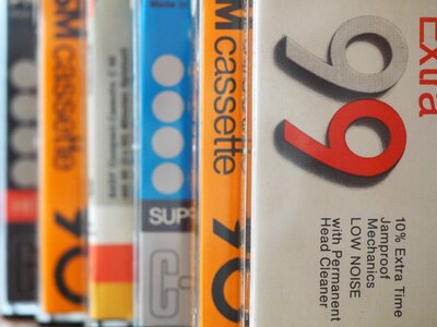 Analog tape music