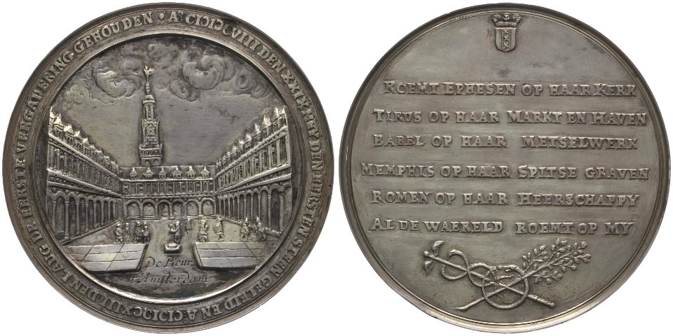 1613, inwijding van de koopmansbeurs te Amsterdam, objectnr PB 860