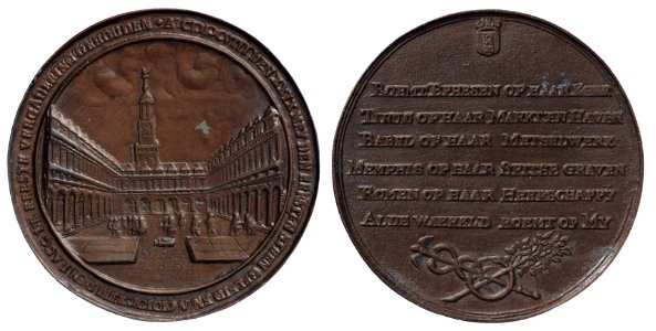 1613, t.g.v. de inwijding van de Nieuwe Beurs te Amsterdam, objectnr PA 1696
