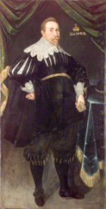 Gustav II Adolf porträtterad av Jakob Elbfas ca 1630