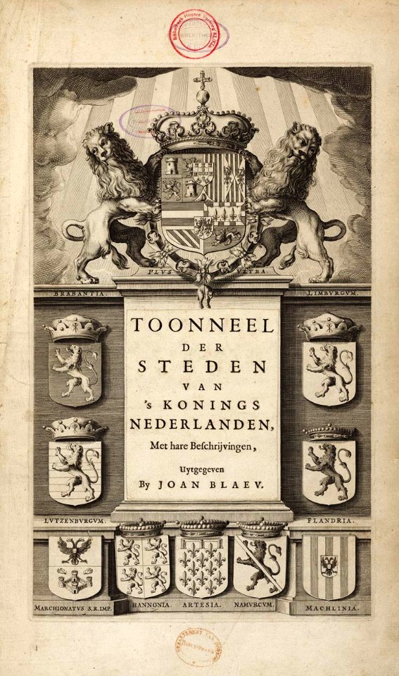 1651 Toonneel .. 's Konings Blaeu
