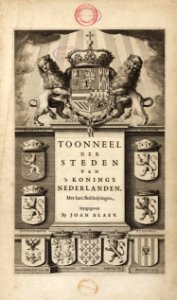 1651 Toonneel .. 's Konings Blaeu