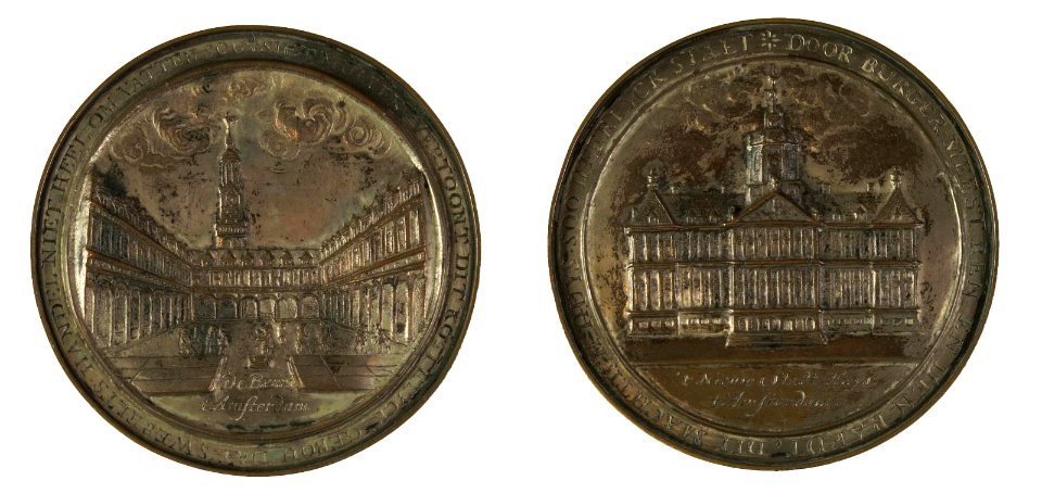 1655, inwijding van het nieuwe stadhuis te Amsterdam, objectnr 1639