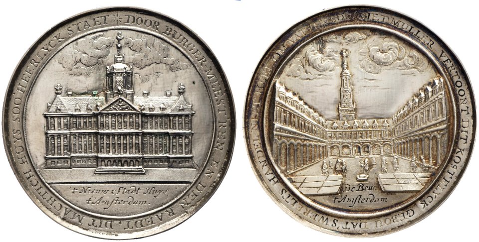 1655, t.g.v de inwijding van het nieuwe stadhuis te Amsterdam, objectnr PA 475