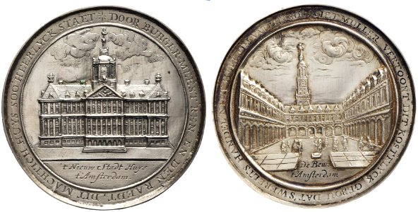 1655, t.g.v de inwijding van het nieuwe stadhuis te Amsterdam, objectnr PA 475