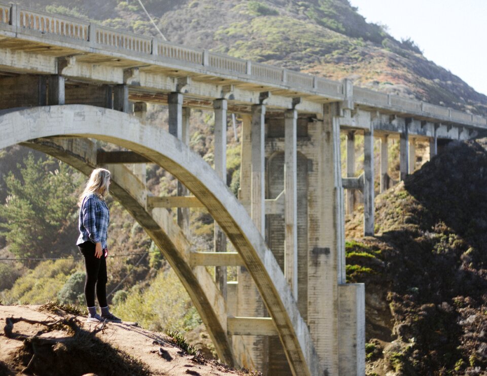 Bridge plaid mountain