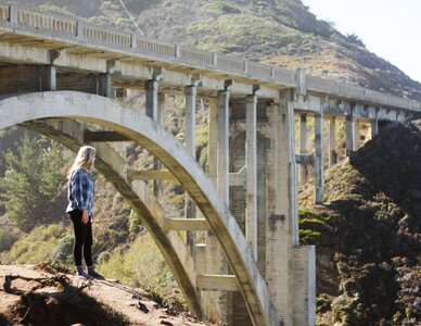 Bridge plaid mountain
