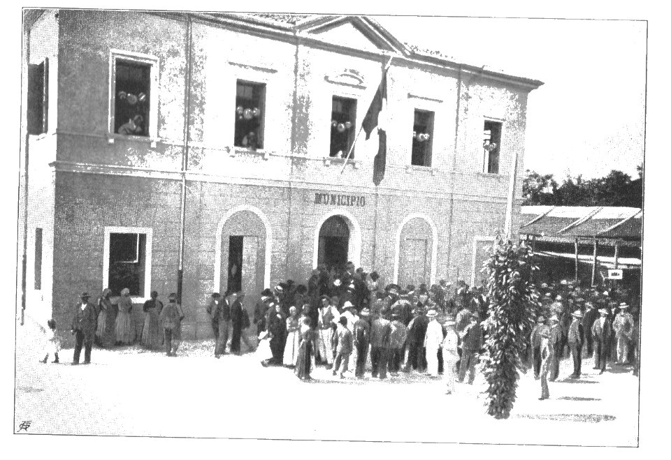 166c Riese municipal crowning PiusX