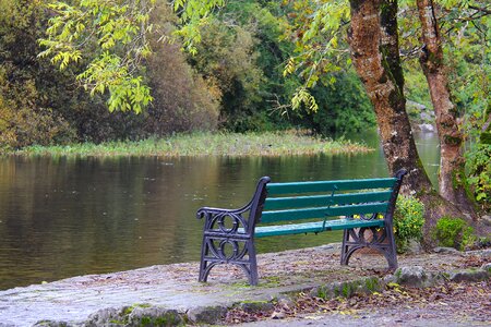 Bench water fall