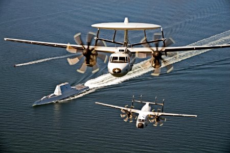 17 OCTOBER 2017 NAS PATUXENT RIVER MD VX-20 AIRCRAFT FLYOVER OF USS ZUMWALT USN Photos by Erik Hildebrandt PROJECT ID 161017-N-UZ648 (29879664764)