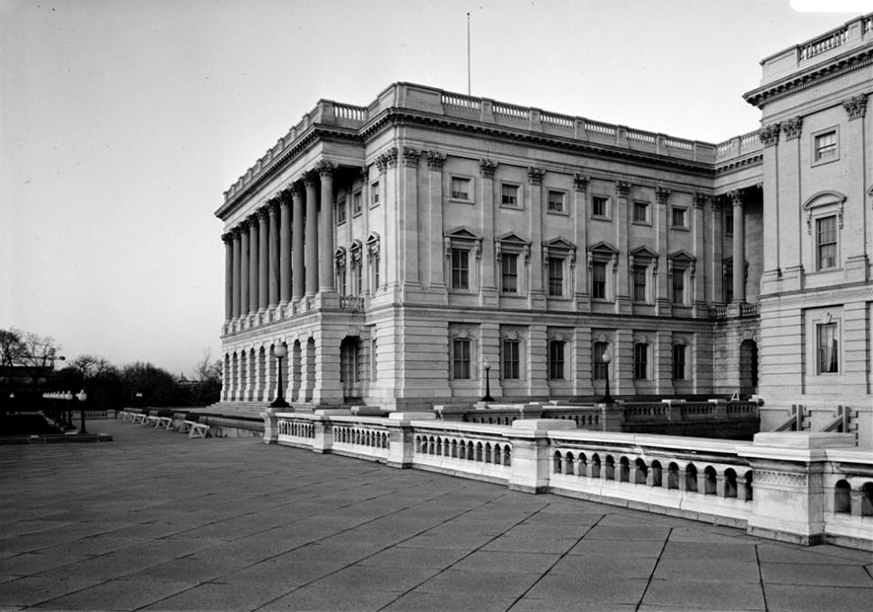 17. DETAIL, WEST FRONT, NORTHERN SECTION, WING AND PORTICO