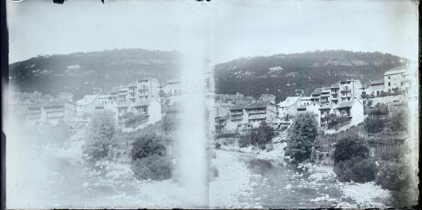 170 - Saint Claude, vue prise du viaduc