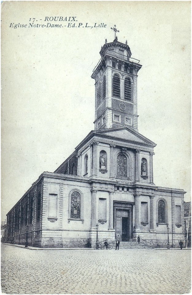 17. – Roubaix. — Église Notre-Dame . - Éd. P. L., Lille