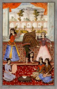 Iran Female dancers and musicians