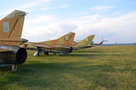 Aircraft field preparation photo