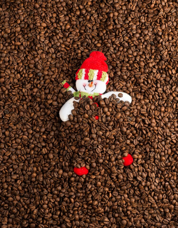 Santa claus snow december