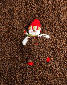Santa claus snow december