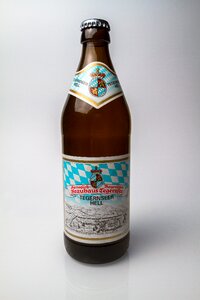 White bright bottle