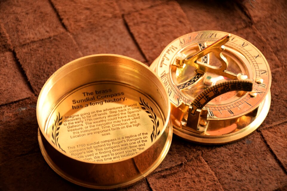 Antque art gyroscope