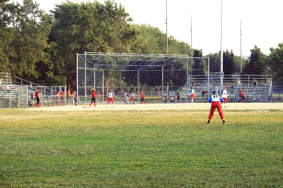 Field mound diamond photo