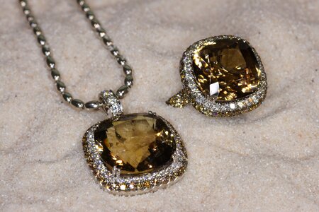 Set jewels diamonds