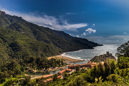 Waters sea corsica photo