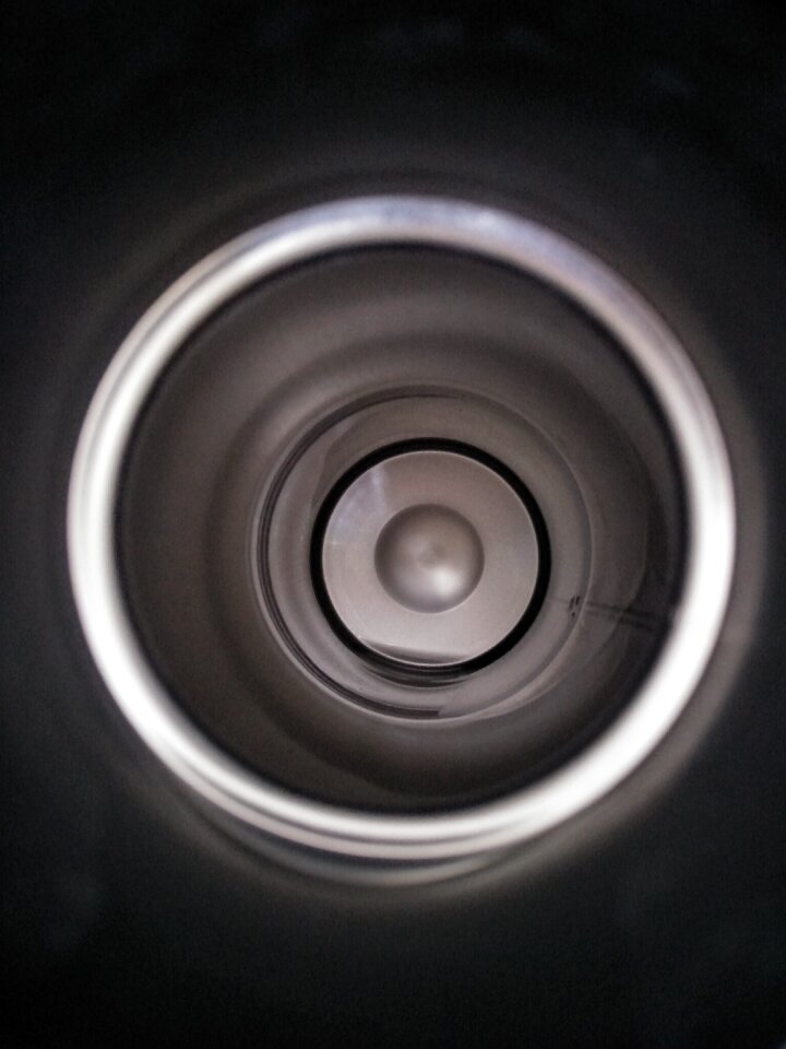 Circle concentric circles cup
