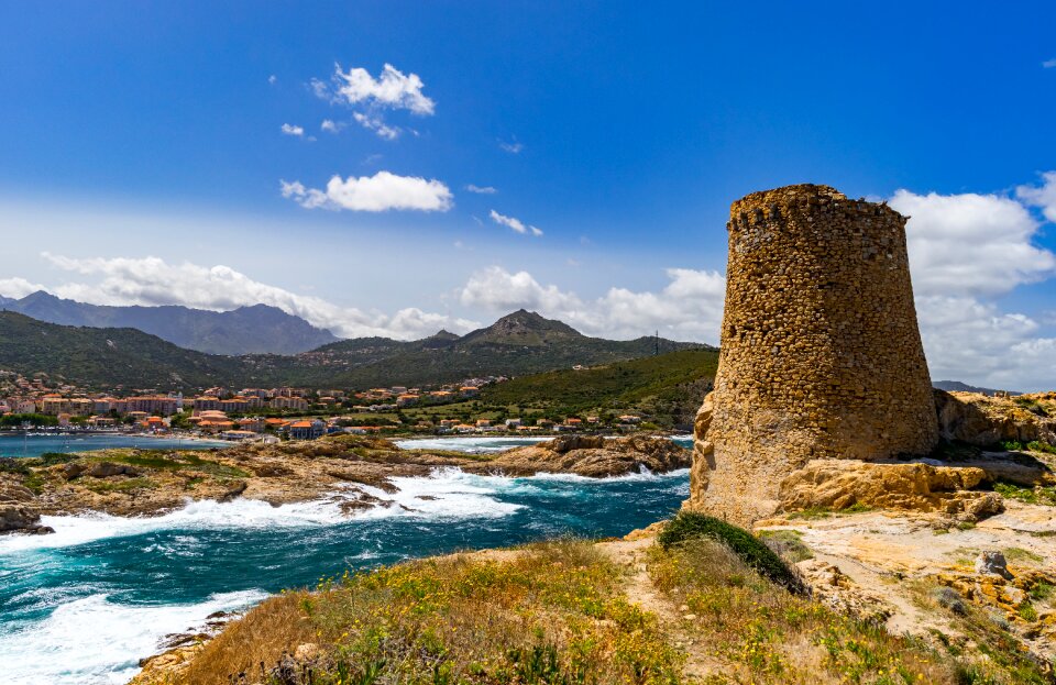 Sea landscape corsica