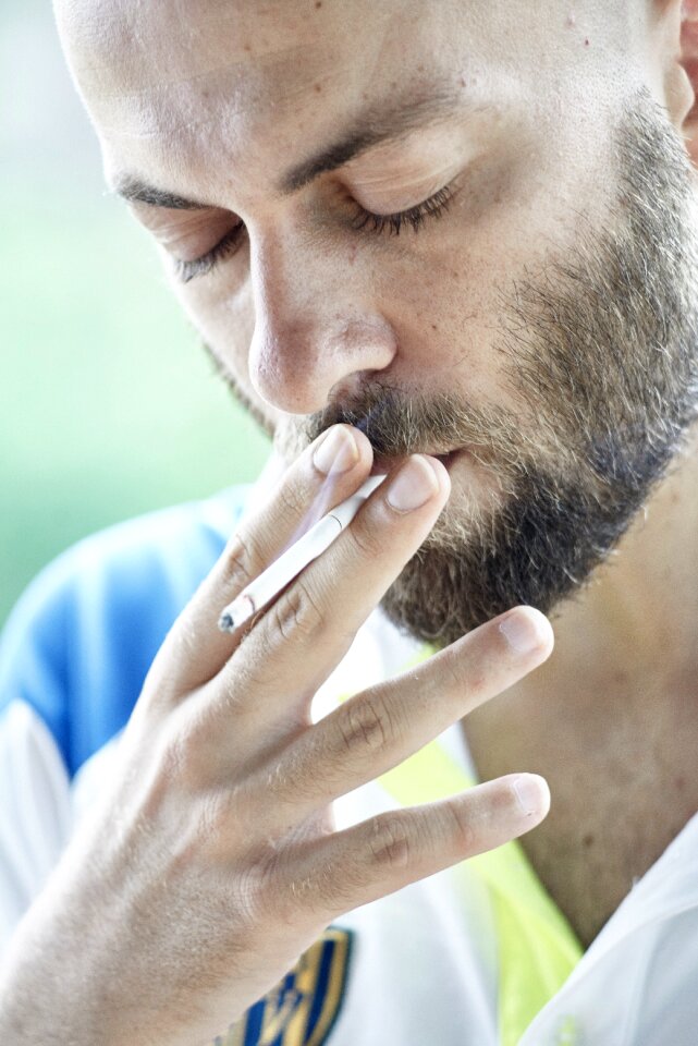 Portrait beard man