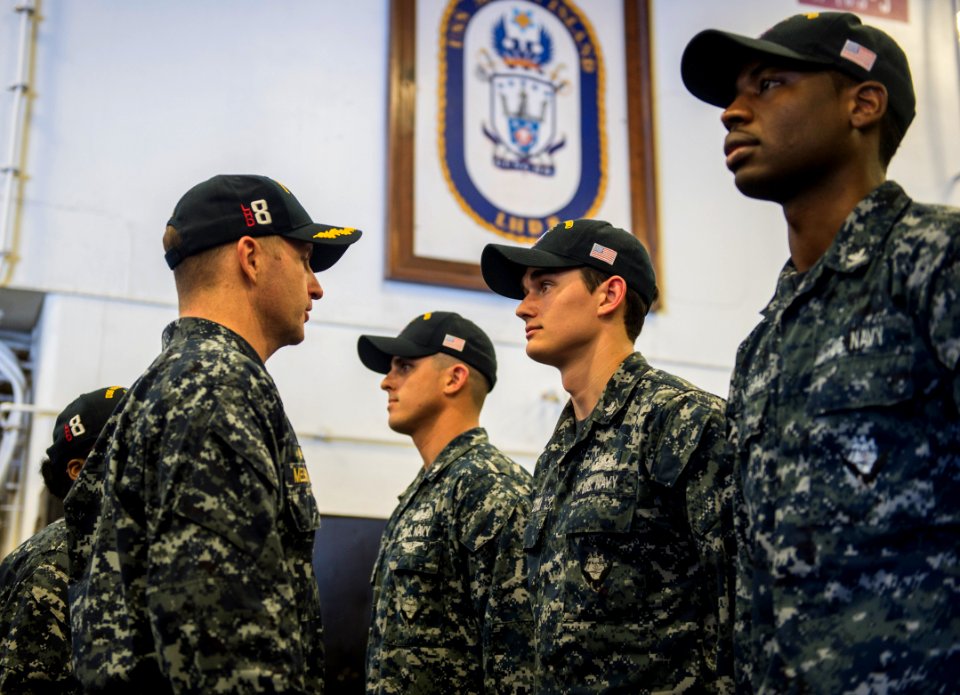 170421-N-LI768-058 - CAPT Mark A. Melson, USN