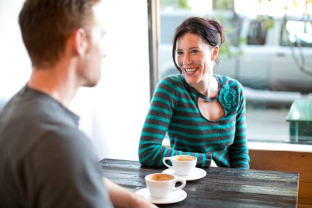 Coffee kind smile