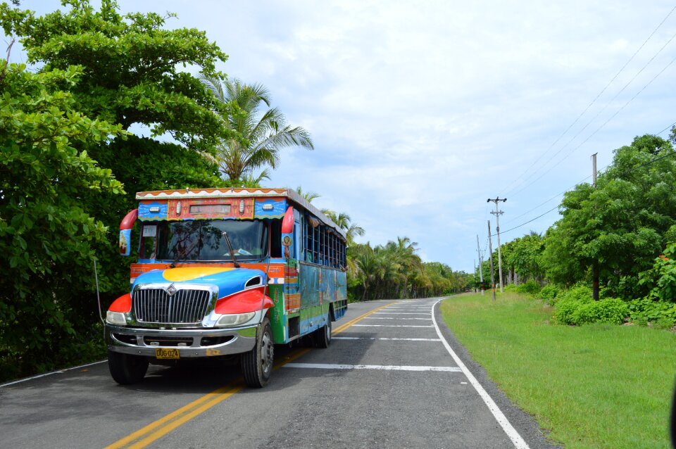 Landscape colors colombia