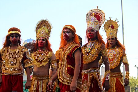 Diwali ravan durga photo