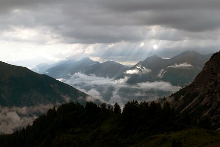 South tyrol panorama mood photo