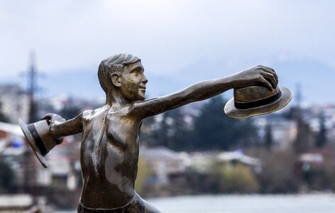 Statue city georgian