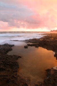 Water clouds waves