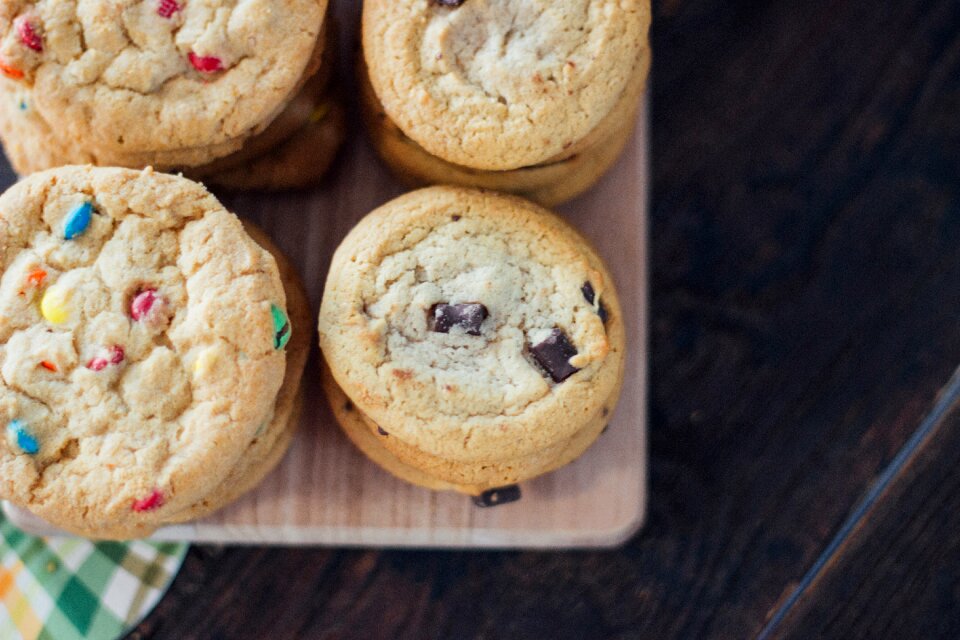 Dessert baking chocolate chip