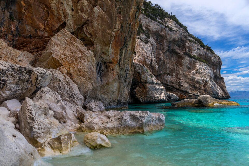 Coast landscape corsica
