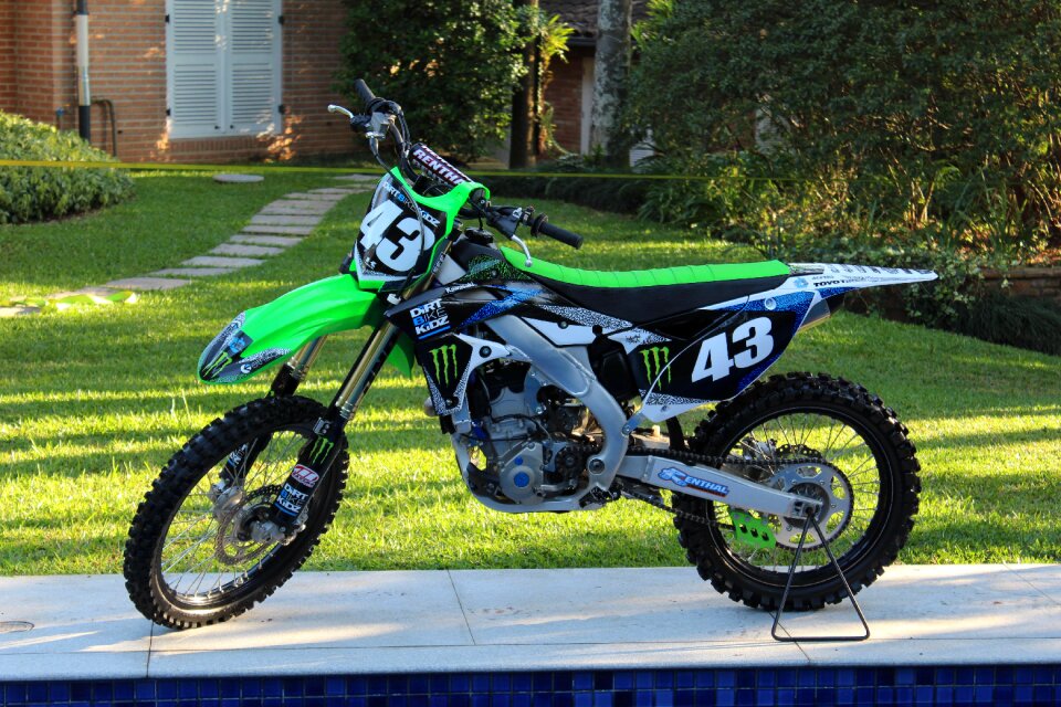Monster energy factory bike design