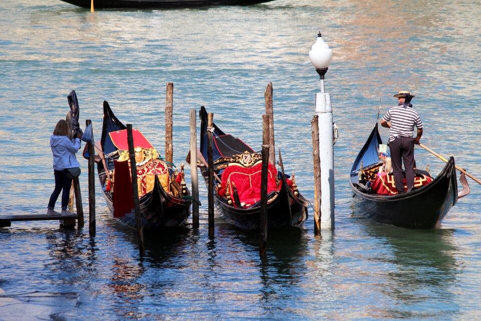 Italy gondola channel