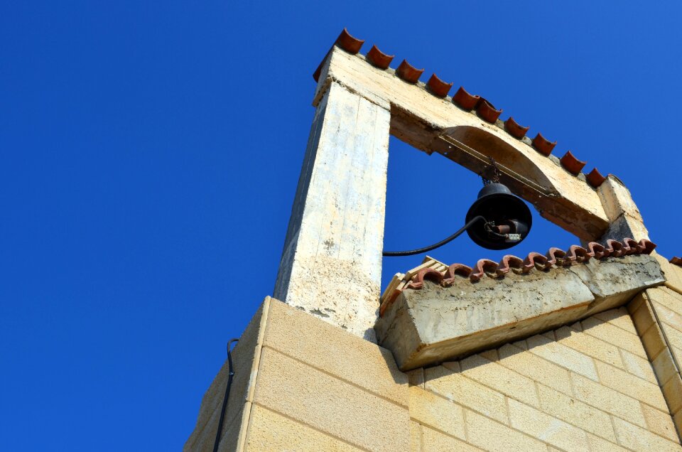 Church blue sky
