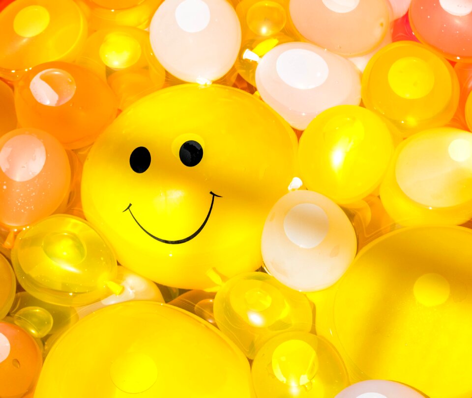 Smiling fun cheerful